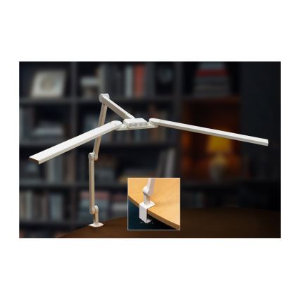 Brilagi - LED Stmievateľná dotyková flexibilná stolná lampa VARIO LED/24W/230V 3000-6500K CRI 92 biela
