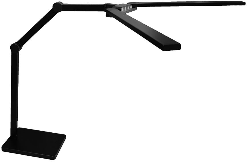 Brilagi - LED Stmievateľná dotyková stolná lampa VARIO LED/24W/230V 3000-6500K CRI 92 čierna