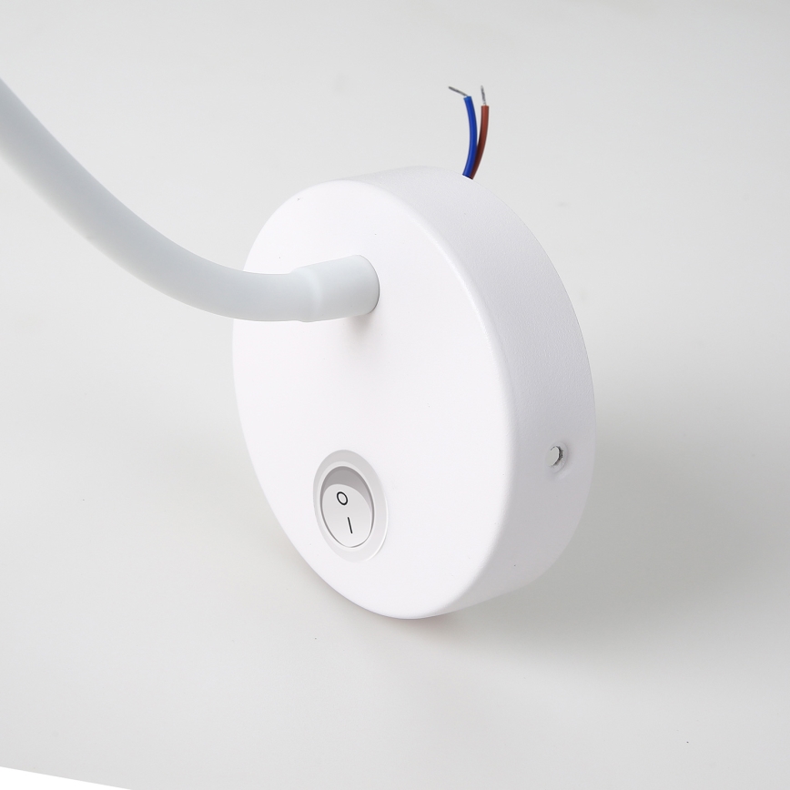 Brilagi - LED Stmievateľná flexibilná nástenná lampa MAYA 1xG9/4W/230V biela/zlatá 2700-6500K Wi-Fi Tuya
