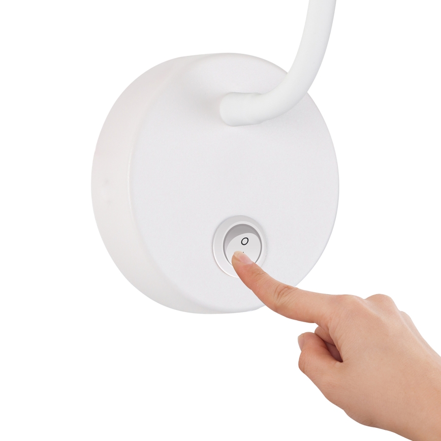 Brilagi - LED Stmievateľná flexibilná nástenná lampa MAYA 1xG9/4W/230V biela/zlatá 2700-6500K Wi-Fi Tuya