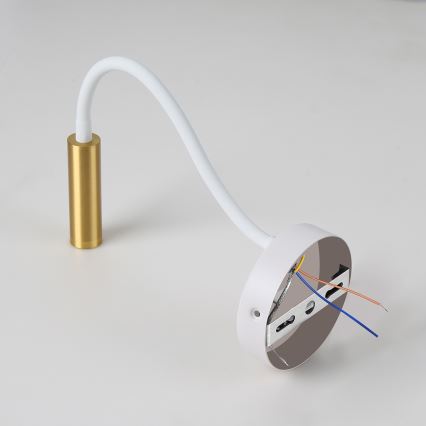 Brilagi - LED Stmievateľná flexibilná nástenná lampa MAYA 1xG9/4W/230V biela/zlatá 2700-6500K Wi-Fi Tuya