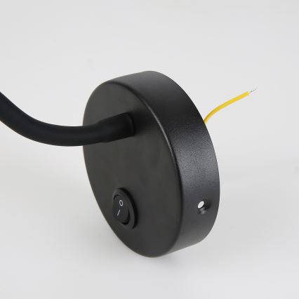 Brilagi - LED Stmievateľná flexibilná nástenná lampa MAYA 1xG9/4W/230V čierna/zlatá 2700-6500K Wi-Fi Tuya