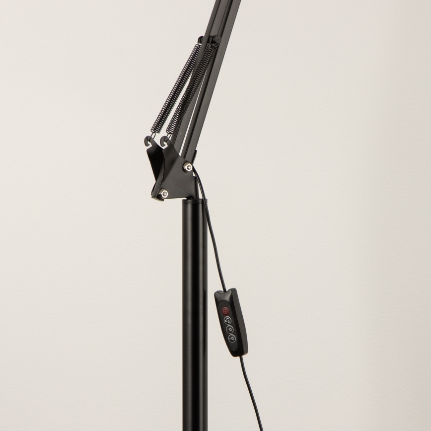 BRILAGI - LED stmievateľná flexibilná stojacia lampa VARIO LED/14W/230V 3000-6000K 157 cm čierna