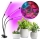 Brilagi - LED Stmievateľná flexibilná stolná lampa s klipom na pestovanie rastlín VITABLOOM 3xLED/10W/230V čierna