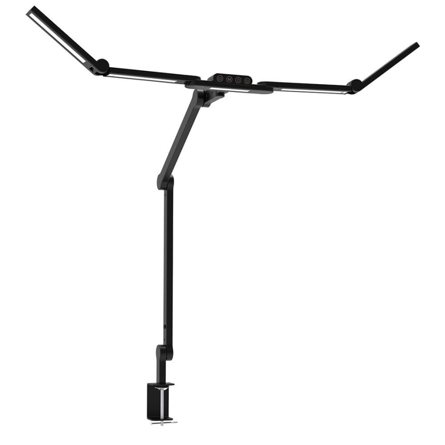 Brilagi - LED Stmievateľná flexibilná stolná lampa VARIO LED/24W/230V 3000-6500K CRI 92 čierna