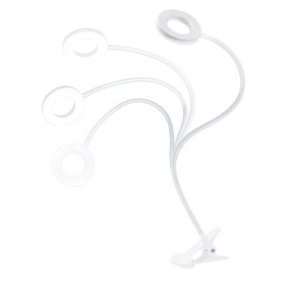 Brilagi - LED Stmievateľná lampa s klipom ORBELA LED/8W/230V 3000/4000/5000K biela