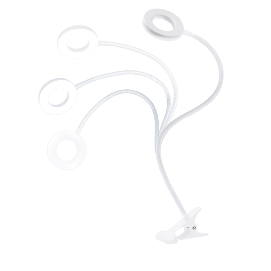Brilagi - LED Stmievateľná lampa s klipom ORBELA LED/8W/230V 3000/4000/5000K biela