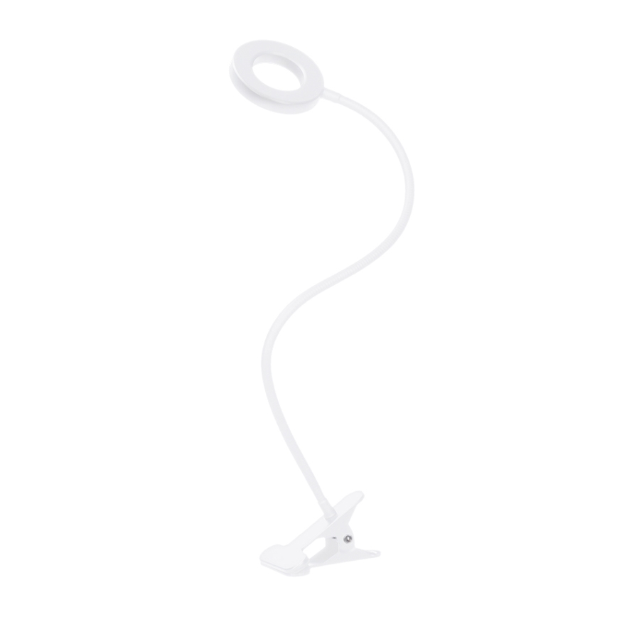 Brilagi - LED Stmievateľná lampa s klipom ORBELA LED/8W/230V 3000/4000/5000K biela