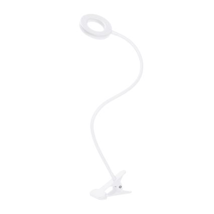 Brilagi - LED Stmievateľná lampa s klipom ORBELA LED/8W/5V 3000/4000/5000K biela