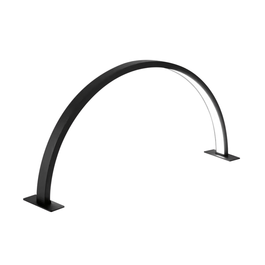 Brilagi - stmievateľná LED oblúková stolová lampa RADIO LED/30W/24/230V 3000/4000/6500K čierna