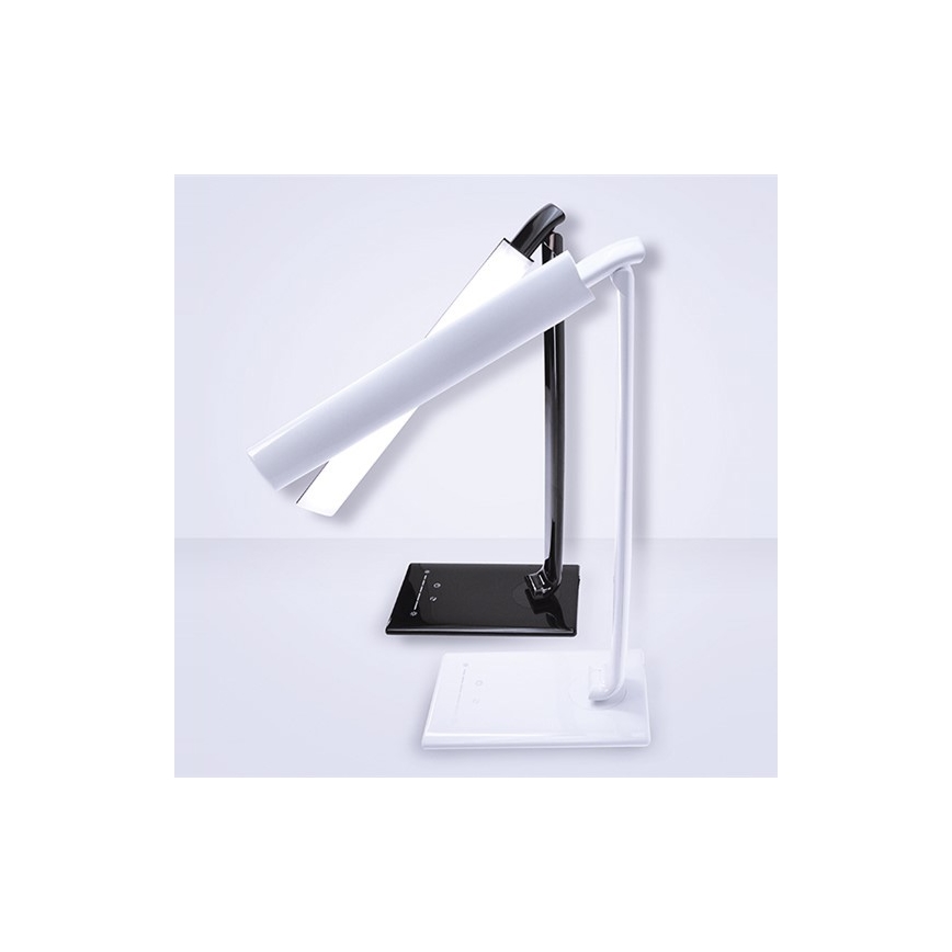Brilagi - LED Stmievateľná stolná lampa USB konektor LED/12W/230V biela 3000 - 6000K