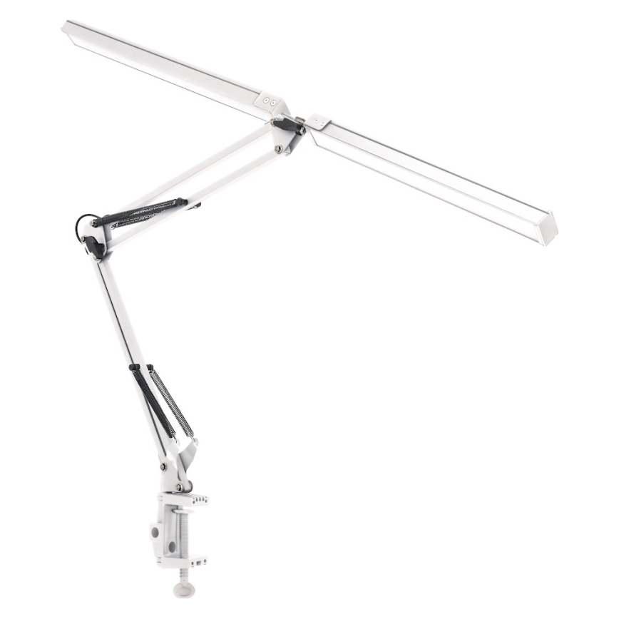 Brilagi - LED Stmievateľná flexibilná stolná lampa VARIO 2xLED/14W/230V 3000-6000K biela