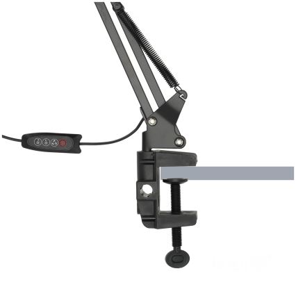 Brilagi - LED Stmievateľná stolná lampa VARIO 2xLED/14W/230V 3000-6000K čierna