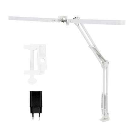 Brilagi - LED Stmievateľná flexibilná stolná lampa VARIO LED/15W/230V 3000-6000K biela