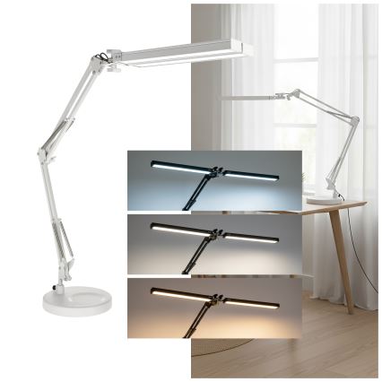 Brilagi - LED stmievateľná stolná lampa VARIO LED/15W/230V 3000-6000K biela