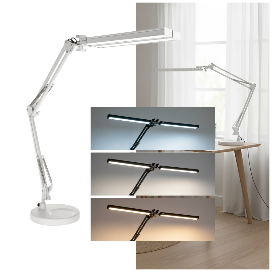 Brilagi - LED stmievateľná stolná lampa VARIO LED/15W/230V 3000-6000K biela