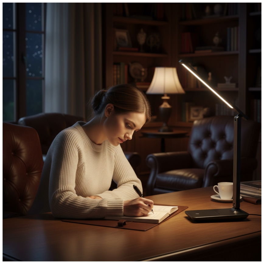 Brilagi - LED stmievateľná stolná lampa VARIO LED/7W/230V 3000/4000/6500K antracit