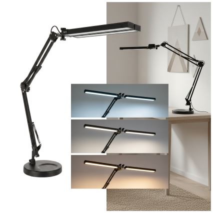 Brilagi - LED stmievateľná stolová lampa VARIO LED/15W/230V 3000-6000K čierna