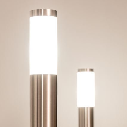 BRILAGI - LED stmievateľné vonkajšie svietidlo ELIA 1xE27/6W/230V 2700-6500K IP44 Wi-Fi 50 cm matný chróm