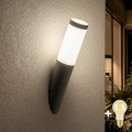 BRILAGI - LED Stmievateľná vonkajšia nástenná lampa ELIA 1xE27/6W/230V 2700-6500K IP44 Wi-Fi antracit
