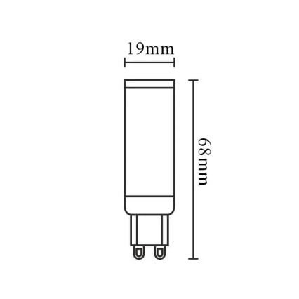 Brilagi - LED Stmievateľná žiarovka G9/6W/230V 3000K