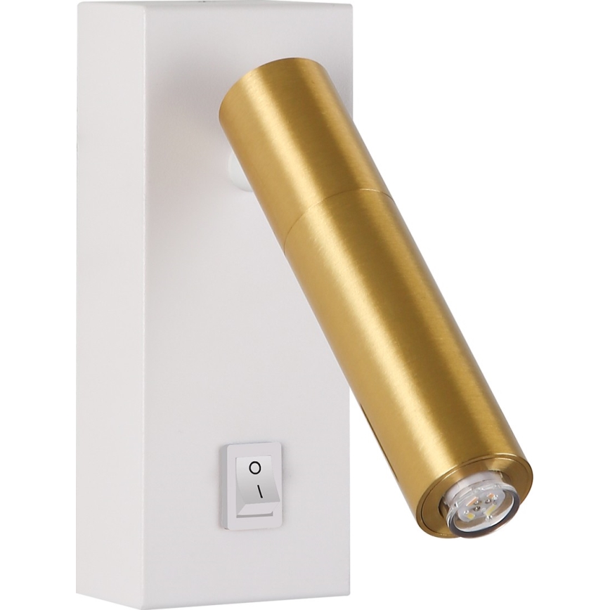 Brilagi - LED Stmievateľné bodové svietidlo MAYA 1xG9/4W/230V biela/zlatá