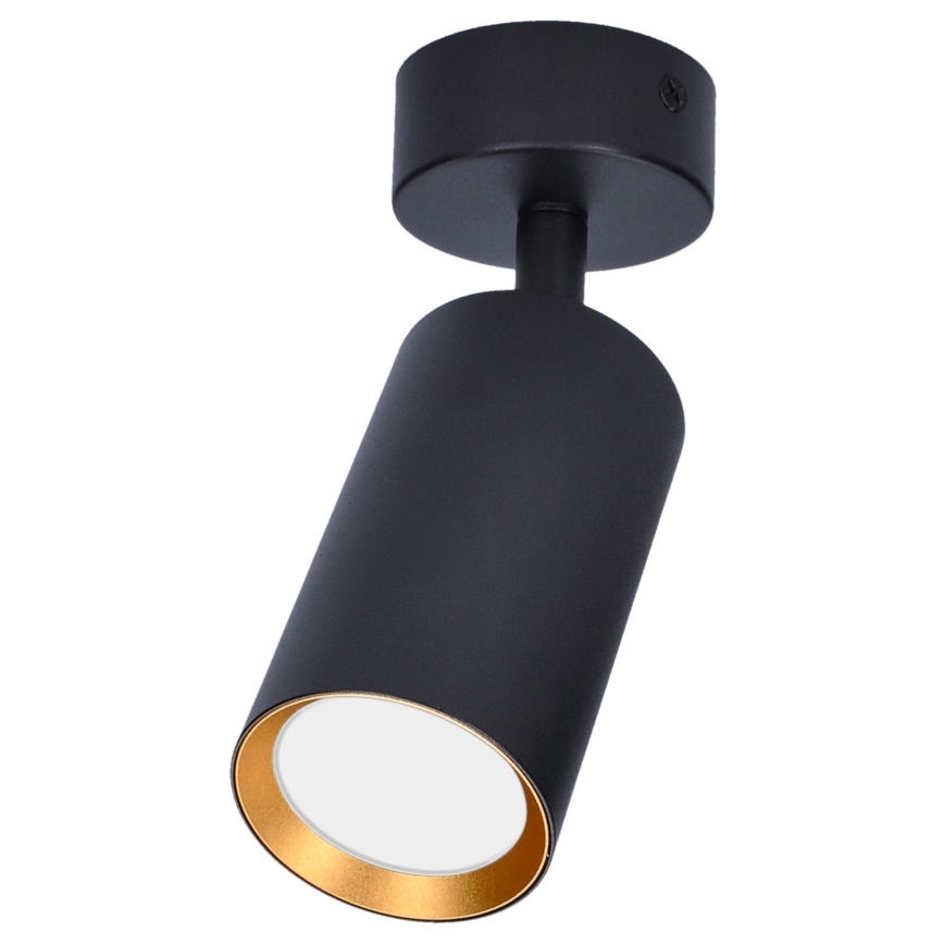 Brilagi - LED RGBW stlmiteľné bodové svietidlo SELE 1xGU10/4,8W/230V 3000K čierna/zlatá + diaľkové ovládanie