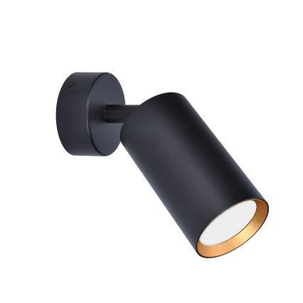 Brilagi - LED RGBW stlmiteľné bodové svietidlo SELE 1xGU10/4,8W/230V 3000K čierna/zlatá + diaľkové ovládanie