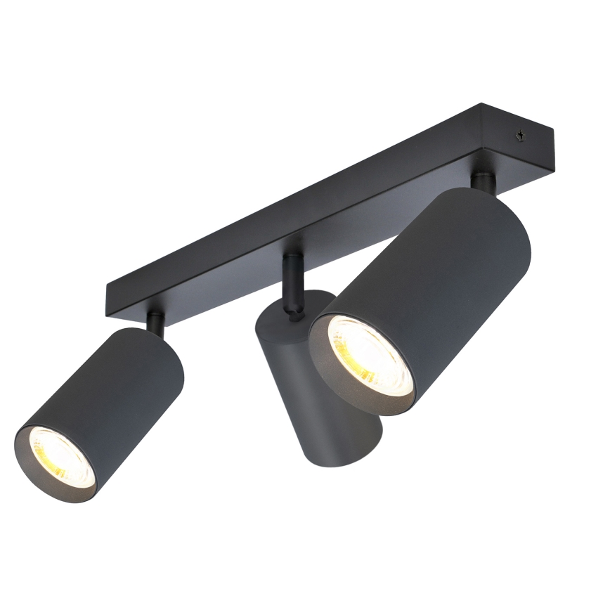 Brilagi - LED RGBW stmievateľné bodové svietidlo SELE 3xGU10/4,8W/230V 3000K antracit + diaľkové ovládanie