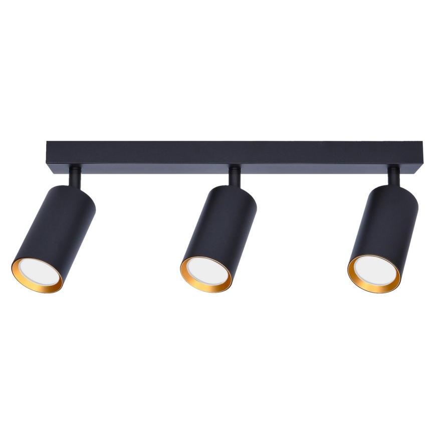 Brilagi - LED RGBW Stmievateľné bodové svietidlo SELE 3xGU10/6,5W/230V 2700-6500K čierna/zlatá
