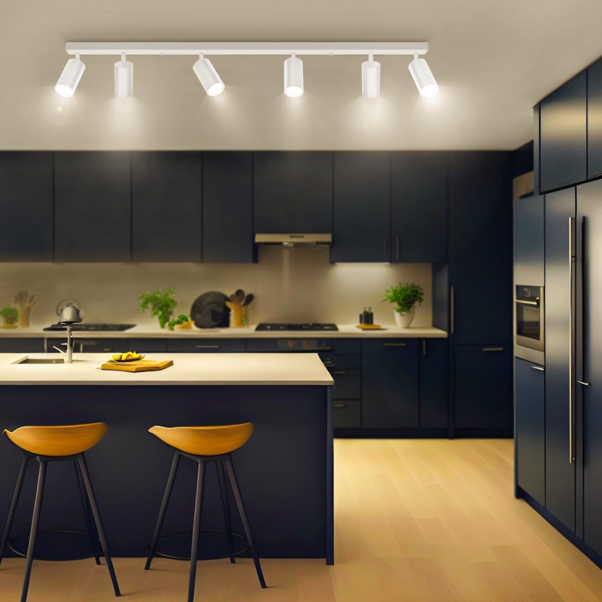 Brilagi - Stmievateľné LED RGBW bodové svietidlo SELE 6xGU10/6,5W/230V 2700-6500K biela