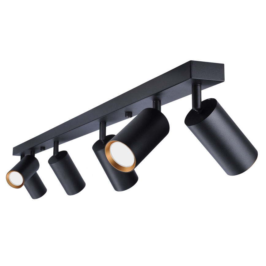 Brilagi - LED RGBW Stmievateľné bodové svietidlo SELE 6xGU10/6,5W/230V 2700-6500K čierna/zlatá