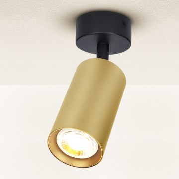 Brilagi - LED stmievateľné bodové svietidlo SELE GOLDEN 1xGU10/6,5W/230V 2700-6500K čierna/zlatá