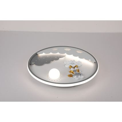 Brilagi - stmievateľné detské stropné svietidlo ASTRO LED/68W/230V 3000-6000K priemer 49 cm + diaľkové ovládanie