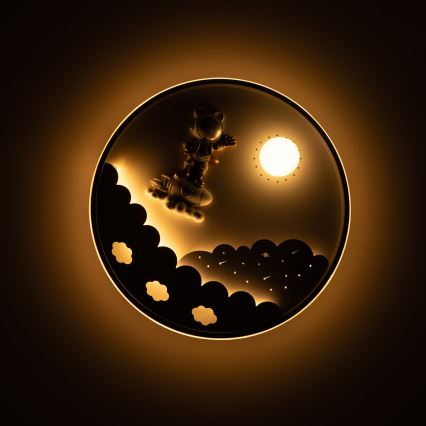 Brilagi - stmievateľné detské stropné svietidlo ASTRO LED/68W/230V 3000-6000K priemer 49 cm + diaľkové ovládanie