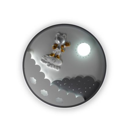 Brilagi - stmievateľné detské stropné svietidlo ASTRO LED/68W/230V 3000-6000K priemer 49 cm + diaľkové ovládanie