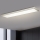 Brilagi - LED Stmievateľné kúpeľňové stropné svietidlo FRAME SMART LED/50W/230V 120x30 cm 3000-6000K IP44 strieborná + diaľkové ovládanie