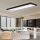 Brilagi - LED Stmievateľné kúpeľňové stropné svietidlo FRAME SMART LED/50W/230V 30x120 cm 3000-6000K IP44 čierna + diaľkové ovládanie