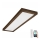 Brilagi - LED Stmievateľné kúpeľňové stropné svietidlo WOODY FRAME LED/50W/230V dub 120x30 cm 3000-6000K IP44 + diaľkové ovládanie