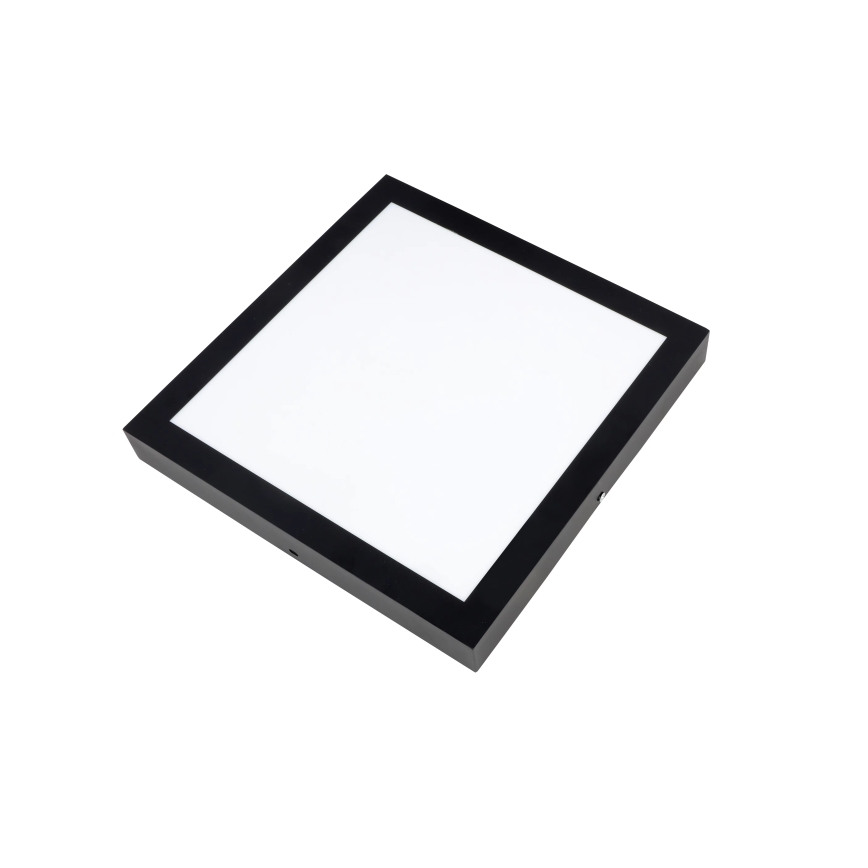 Brilagi - LED Stmievateľné kúpeľňové stropné svietidlo FRAME SMART LED/24W/230V 30x30 cm 3000-6000K IP44 čierna + diaľkové ovládanie