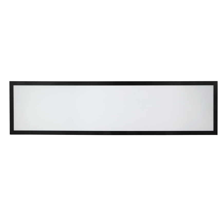 Brilagi - LED Stmievateľné kúpeľňové stropné svietidlo FRAME SMART LED/50W/230V 30x120 cm 3000-6000K IP44 čierna + diaľkové ovládanie