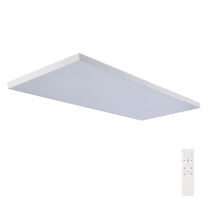 Brilagi - LED stmievateľné kúpeľňové stropné svietidlo FRAME SMART LED/96W/230V 120x60 cm 3000-6000K IP44 biela + diaľkové ovládanie