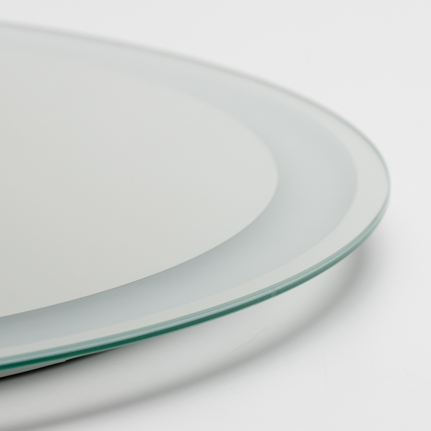 Brilagi - LED kúpeľňové vyhrievané zrkadlo AVA ECO LED/11,5W/230V pr. 60 cm IP44 CRI 90 stmievateľné + CCT