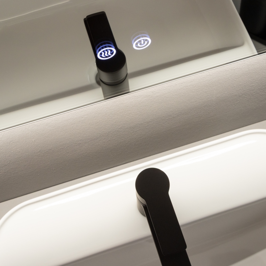 Brilagi - LED kúpeľňové vyhrievané zrkadlo DIANA LED/20W/230V 60x90 cm IP44 CRI 90 stmievateľné + CCT