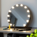 Brilagi - LED stmievateľné make-up zrkadlo HOLLYWOOD LED/12W/230V 3000/4000/6500K