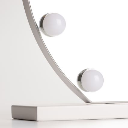 Brilagi - LED stmievateľné make-up zrkadlo HOLLYWOOD LED/12W/230V 3000/4000/6500K