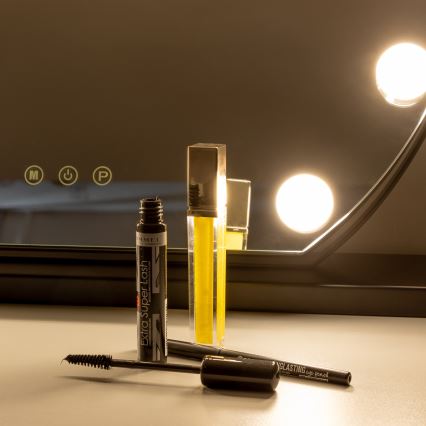 Brilagi - LED stmievateľné make-up zrkadlo HOLLYWOOD LED/12W/230V 3000/4000/6500K