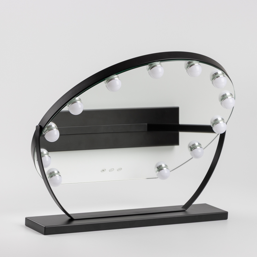 Brilagi - LED stmievateľné make-up zrkadlo HOLLYWOOD LED/12W/230V 3000/4000/6500K