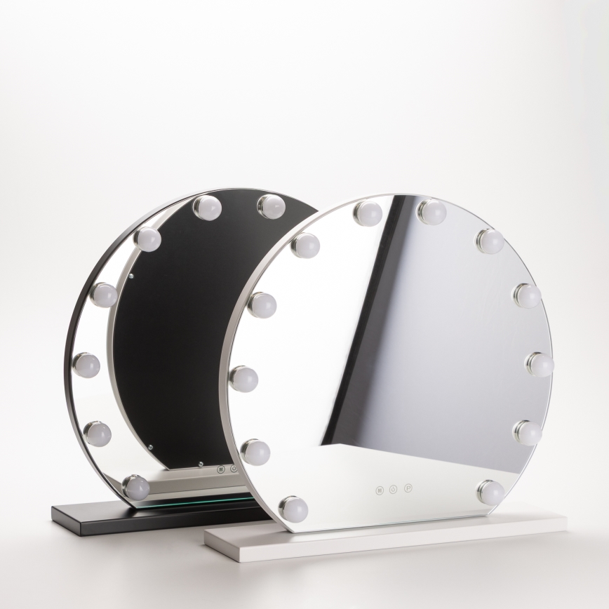 Brilagi - LED stmievateľné make-up zrkadlo HOLLYWOOD LED/12W/230V 3000/4000/6500K