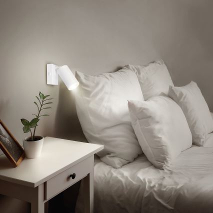 Brilagi - LED RGBW stmievateľné nástenné bodové svietidlo SELE 1xGU10/6,5W/230V 2700-6500K biela
